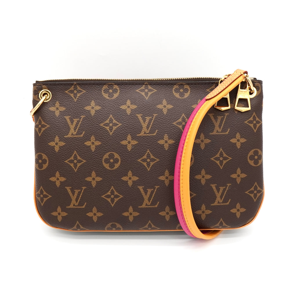 ルイ ヴィトン モノグラム ロレッタ ショルダーバッグ ポシェット ブラウン M44053 レディース