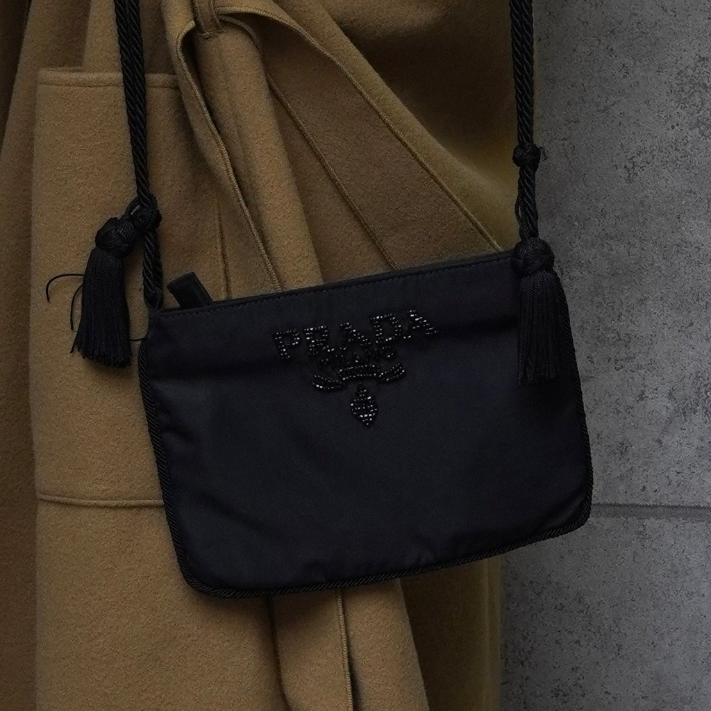 PRADA プラダ　ポコノ　テスート　ナイロン　ショルダーバッグ25030402 PRADA プラダ ポコノ テスート ナイロン ショルダーバッグ25030402