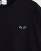 プレイ コム デ ギャルソン ハートロゴ Tシャツ ブラック
