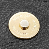 イヴ サンローラン YSLロゴ レザー ショルダーバッグ ブラック