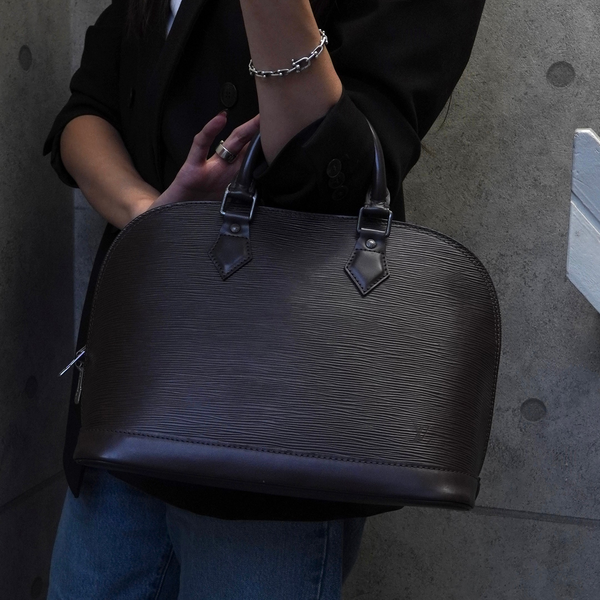 ルイ・ヴィトン エピ アルマ モカ ハンドバッグ ブラウン M5214D