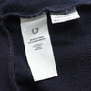 Fred Perry 徽标刺绣黑色运动衫