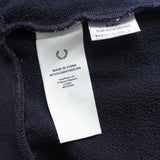 Fred Perry 徽标刺绣黑色运动衫