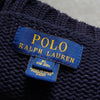 ポロ ラルフローレン 星条旗 ニット コットン ニット ネイビー