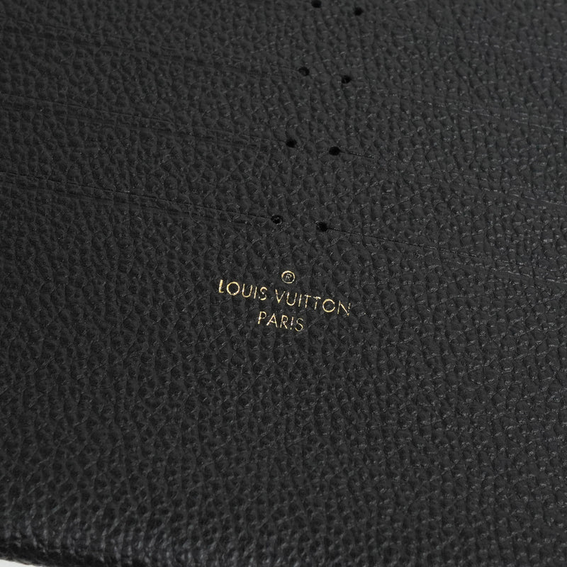 ルイ ヴィトン モノグラムアンプラント ポシェット フェリシー ノワール M82477