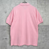Lacoste Chemise 徽标贴片短袖 Polo 衫（浅粉色）