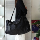 プラダ テスート ポコノ ナイロン / サフィアーノレザー 2way ボストンバッグ ブラック