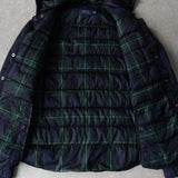 ポロ ラルフローレン ロゴプレート ダウンジャケット ネイビー