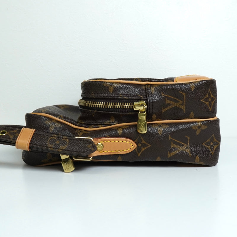 ルイ ヴィトン モノグラム アマゾン ショルダーバック ブラウン M45236