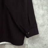 イヴサンローラン リバーシブル YSLロゴ ブルゾンホワイト / ブラック