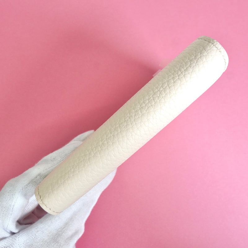 ルイ ヴィトン ポルトフォイユ カプシーヌ コンパクト クオーツ 三つ折り財布 ホワイト M11363