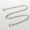 ホーセンブース 5MM OPEN-LINK シルバー925 ネックレス 105コマ