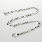 ホーセンブース 5MM OPEN-LINK シルバー925 ネックレス 105コマ