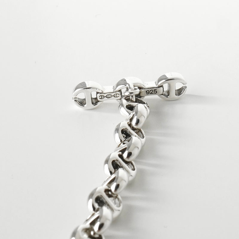 ホーセンブース 5MM OPEN-LINK シルバー925 ブレスレット 40コマ