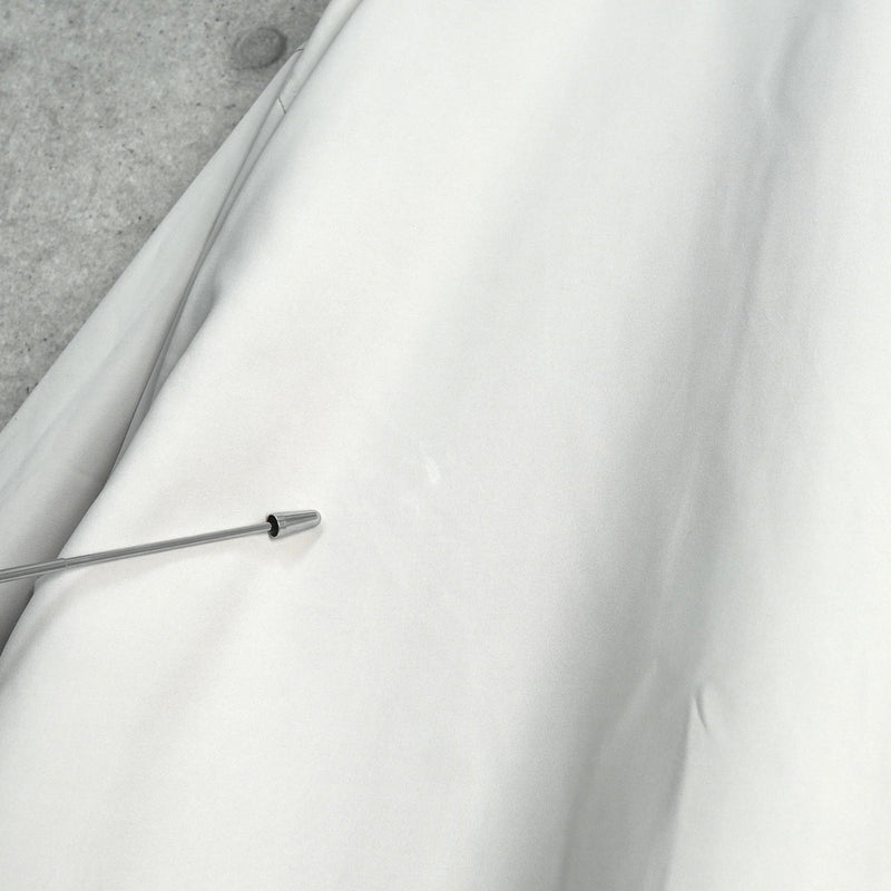 イヴサンローラン リバーシブル YSLロゴ ブルゾンホワイト / ブラック