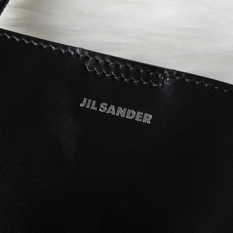 ジルサンダー タングル スモール レザー ショルダーバッグ ブラック