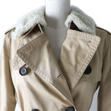 コーチ トレンチコート ベージュ XSP レディース