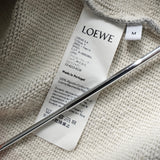 ロエベ アナグラム 刺繍 スウェット グレー