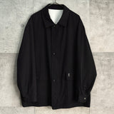 イヴサンローラン リバーシブル YSLロゴ ブルゾンホワイト / ブラック