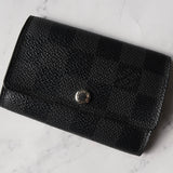 ルイ ヴィトン ミュルティクレ6 ダミエ・グラフィット 6連 キーケース M62662 ブラック