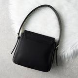 バレンシアガ BBロゴ ナイロン / レザー ワンショルダーバッグ ハンドバッグ ブラック