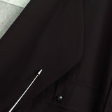 イヴサンローラン リバーシブル YSLロゴ ブルゾンホワイト / ブラック