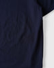 アクネ ストゥディオズ ロゴネック オーバーサイズ Tシャツ ネイビー メンズ