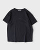 アクネ ストゥディオズ ロゴ オーバーサイズ Tシャツ ブラック メンズ