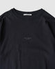 アクネ ストゥディオズ ロゴ オーバーサイズ Tシャツ ブラック メンズ