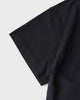アクネ ストゥディオズ ロゴ オーバーサイズ Tシャツ ブラック メンズ