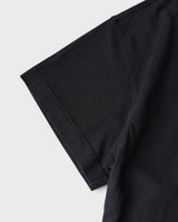 アクネ ストゥディオズ ロゴ オーバーサイズ Tシャツ ブラック メンズ