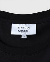メゾン キツネ フォックスヘッド Tシャツ ブラック XLサイズ メンズ