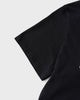 メゾン キツネ 筆記体ロゴ Tシャツ Mサイズ ブラック メンズ