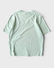 アミパリ アミ パリス ハートロゴ オーバーサイズ Tシャツ パステルグリーン Mサイズ メンズ