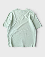 アミパリ アミ パリス ハートロゴ オーバーサイズ Tシャツ パステルグリーン Mサイズ メンズ