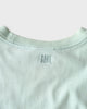 アミパリ アミ パリス ハートロゴ オーバーサイズ Tシャツ パステルグリーン Mサイズ メンズ