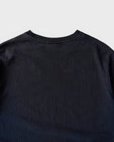 メゾン キツネ 筆記体ロゴ Tシャツ ブラック XLサイズ メンズ