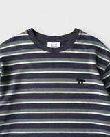 メゾン キツネ フォックス ボーター 鹿子 Tシャツマルチカラー Lサイズ メンズ