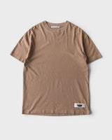 アクネ ストゥディオズ インサイドアウト ロゴパッチ Tシャツ ベージュ メンズ