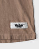 アクネ ストゥディオズ インサイドアウト ロゴパッチ Tシャツ ベージュ メンズ