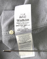 ラルフローレン スモールポニー カスタムフィット ボタンダウン 長袖シャツ グレー S メンズ