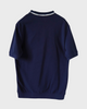 フレッドペリー ヴィンテージ リブネック 鹿子 Tシャツ ネイビー サイズ40 メンズ レディース
