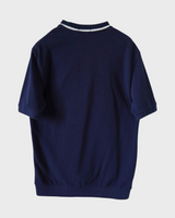 フレッドペリー ヴィンテージ リブネック 鹿子 Tシャツ ネイビー サイズ40 メンズ レディース