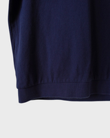 フレッドペリー ヴィンテージ リブネック 鹿子 Tシャツ ネイビー サイズ40 メンズ レディース