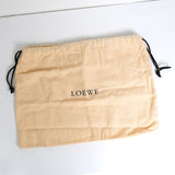 ロエベ ロゴ レザー ミニバッグ アクセサリーポーチ ブラック