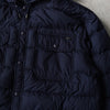 ポロ ラルフローレン ロゴプレート ダウンジャケット ネイビー