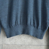 ジバンシィ 4Gロゴ モックネック ニット ブルー