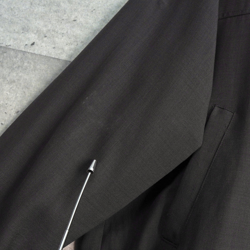 イヴサンローラン YSLロゴ ブルゾン グレー