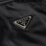 プラダ テスート ポコノ ナイロン / サフィアーノレザー 2way ボストンバッグ ブラック