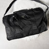 プラダ テスート ポコノ ナイロン / サフィアーノレザー 2way ボストンバッグ ブラック